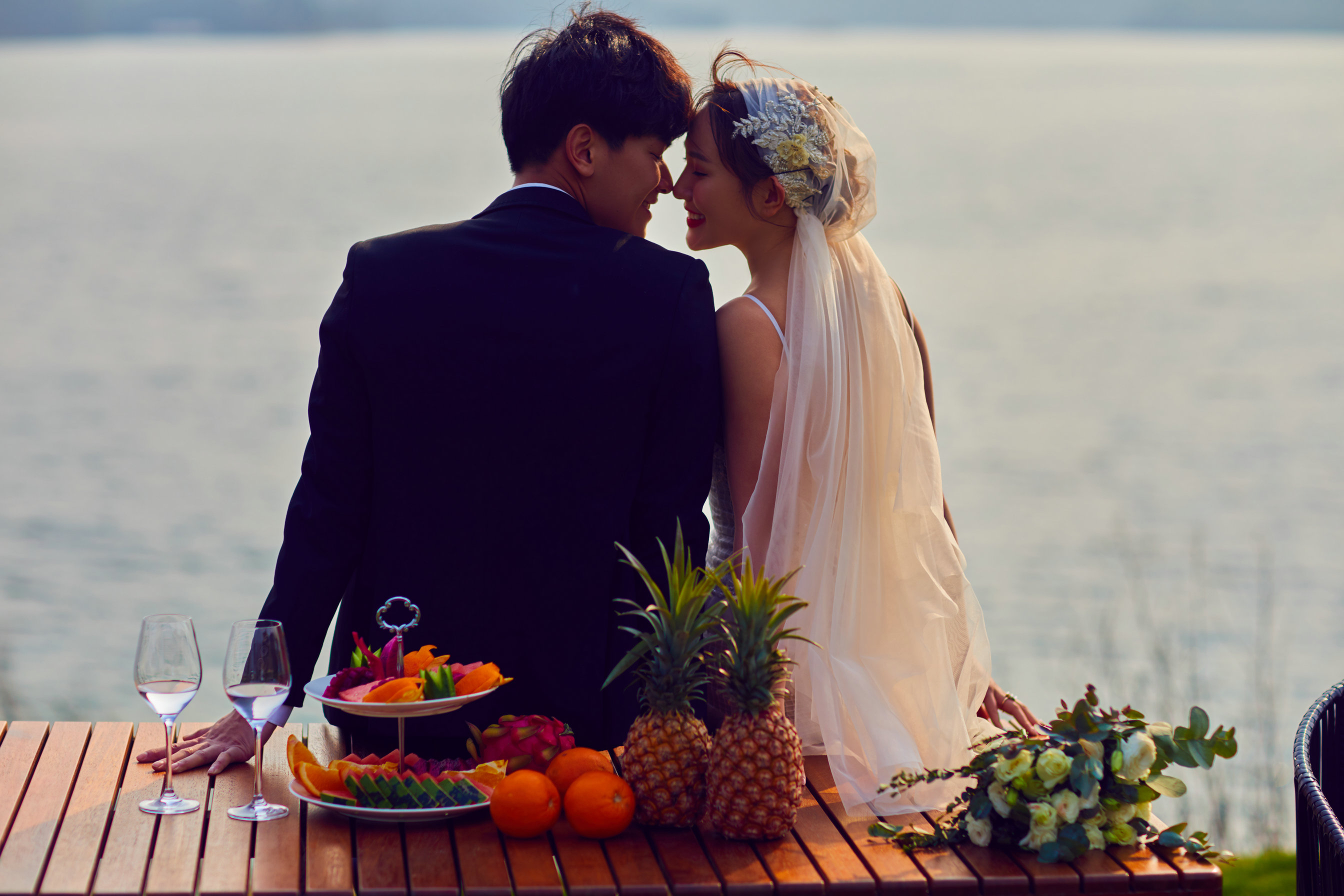網(wǎng)紅婚紗照‖千島內(nèi)外景搭配‖底片多拍多送