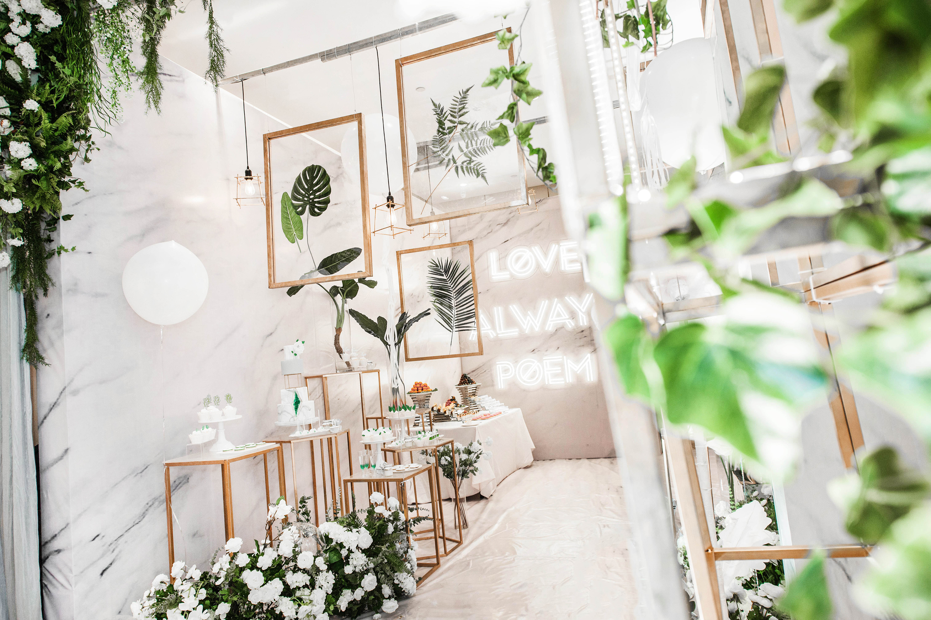 ins风大理石纹风格，线条感十足