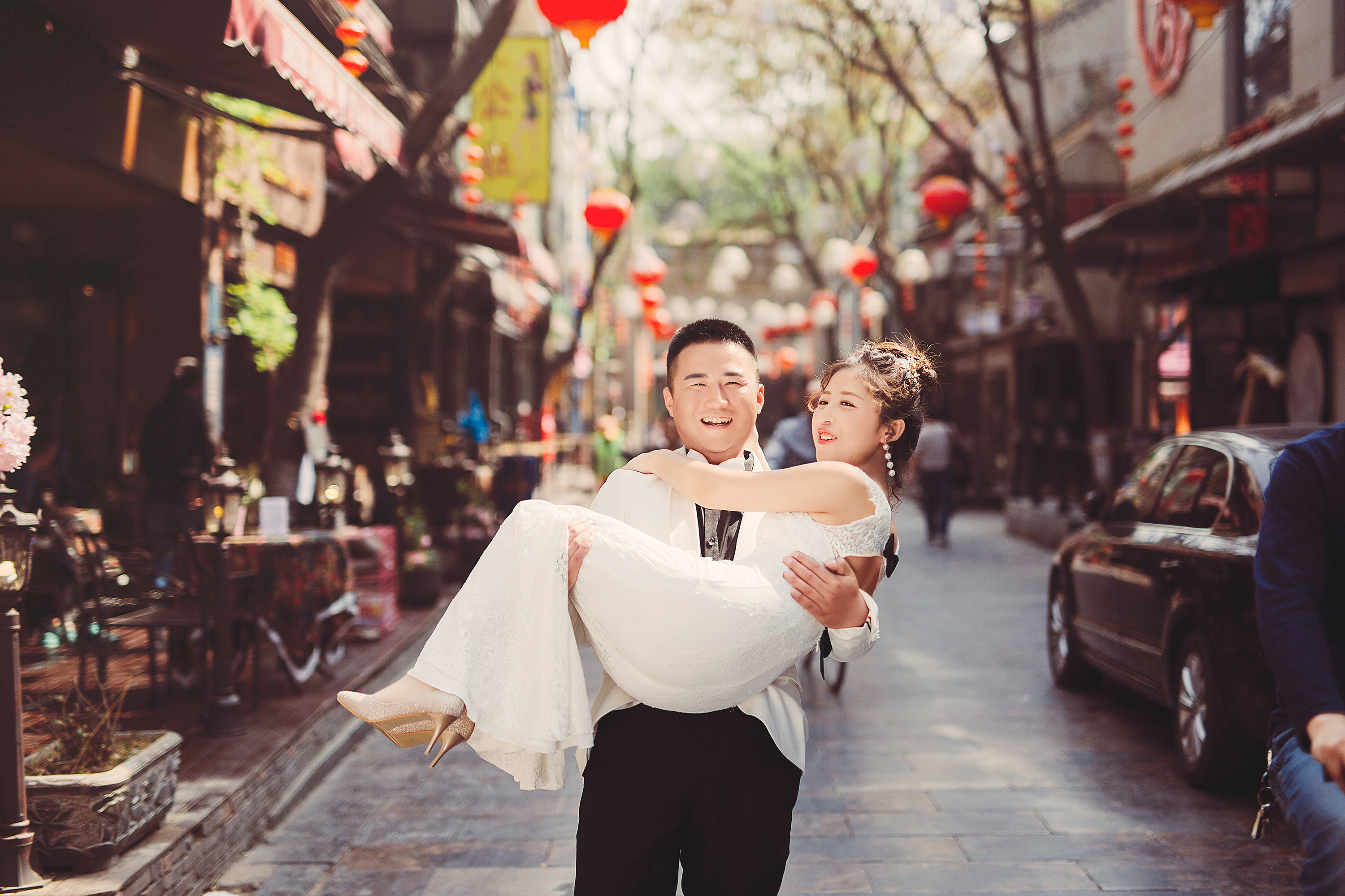 白蜗牛 纪实情绪文艺婚纱照
