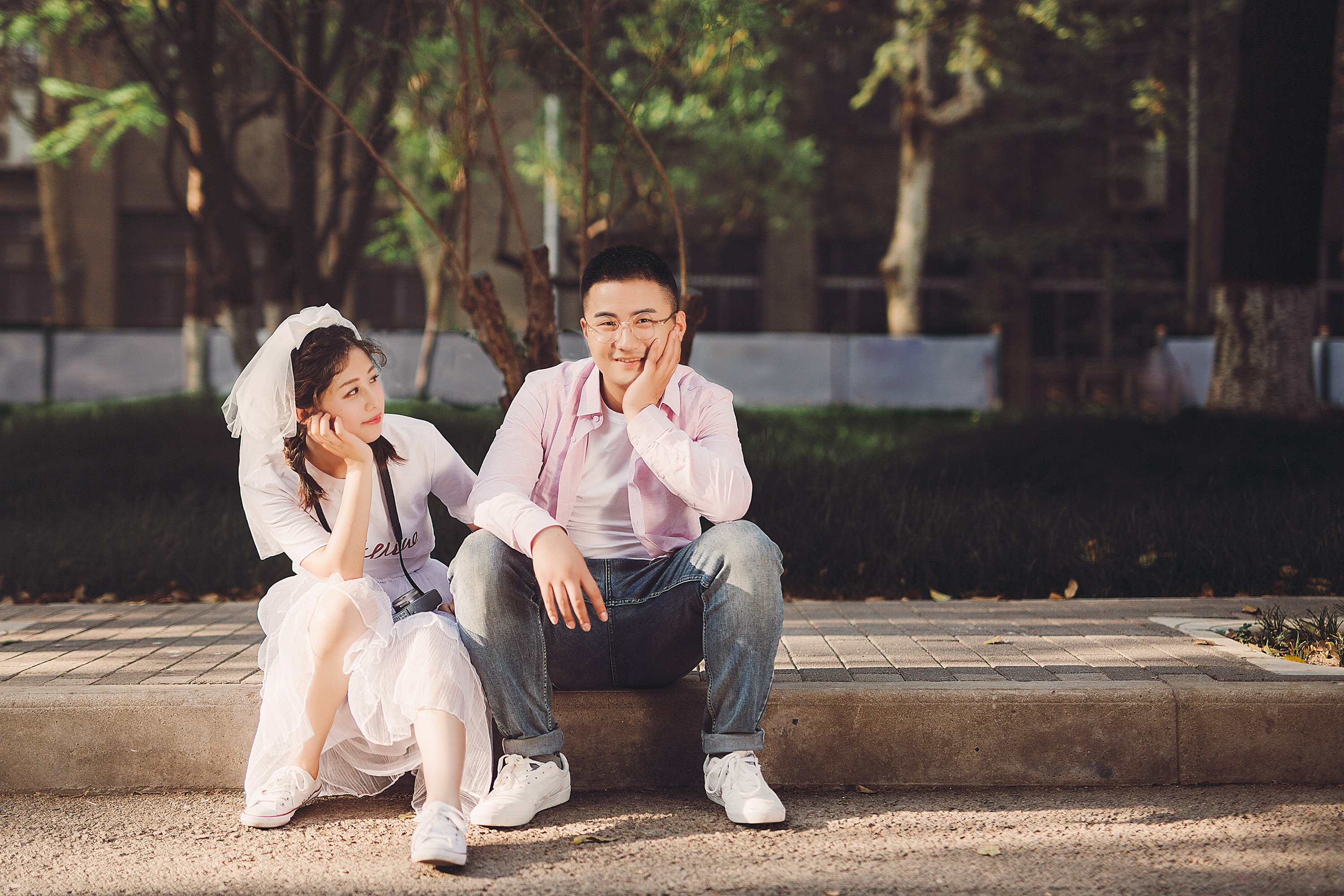 白蜗牛 纪实情绪文艺婚纱照