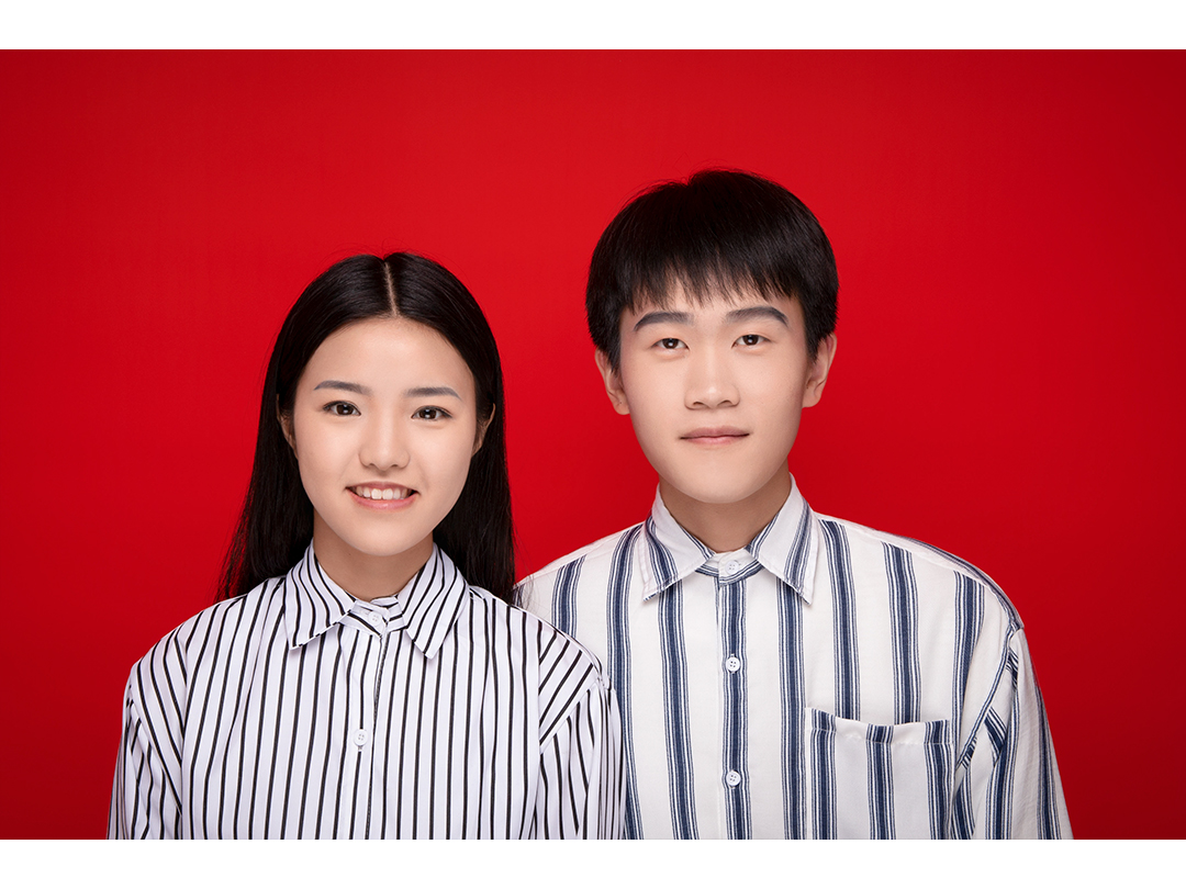 【小清新】甜蜜結(jié)婚登記照 化妝+精修（立等可取）
