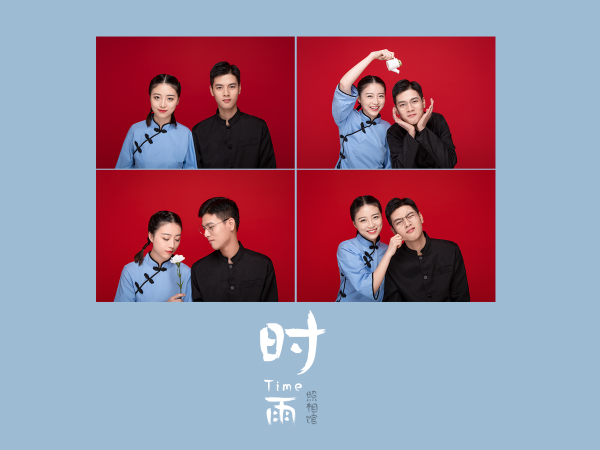 【紀(jì)念】【小清新】結(jié)婚登記照四連拍