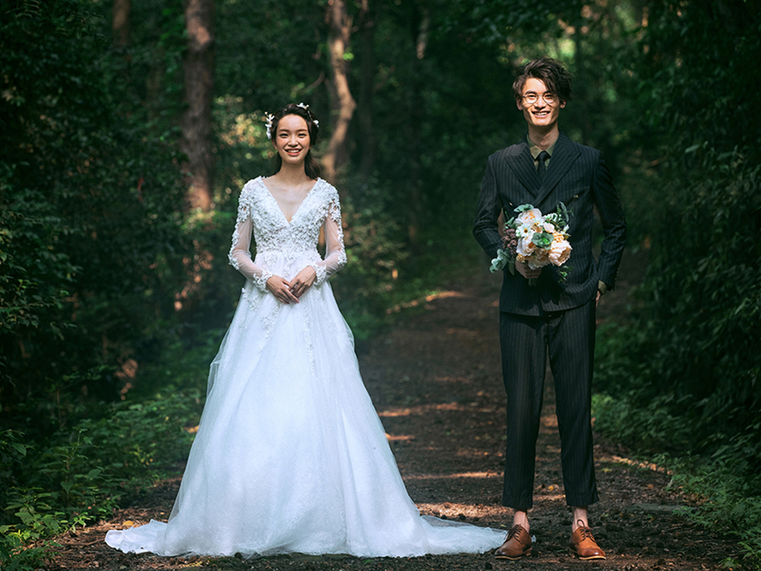 閣樓攝影人氣套系一天拍攝婚紗套系
