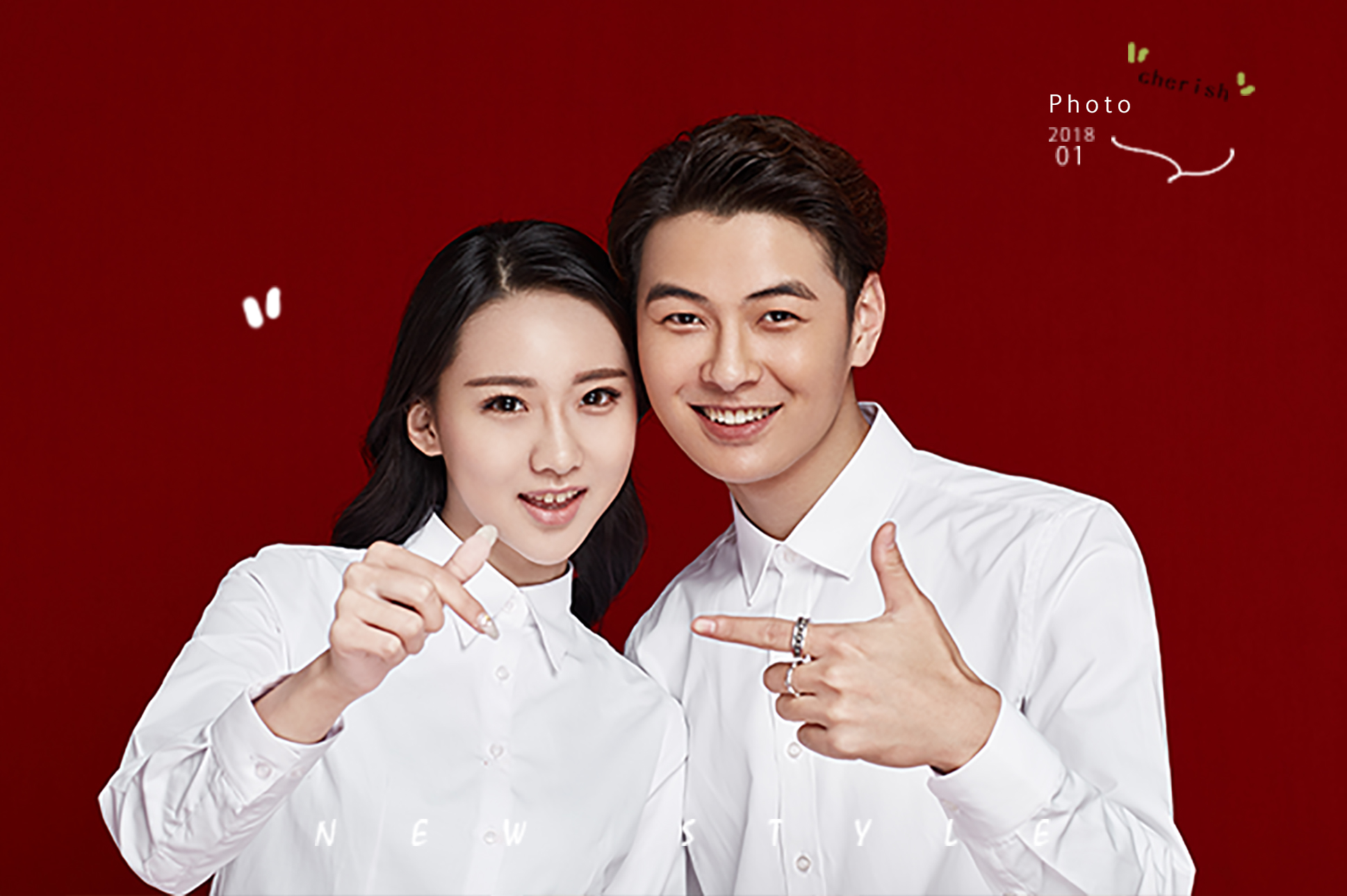 【光明婚纱摄影】定制结婚登记照