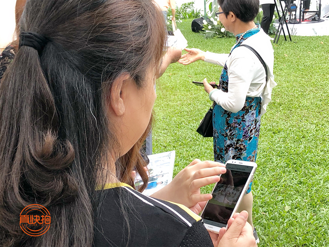 户外婚礼、真快拍即拍即有、现场过塑+即时电子相册