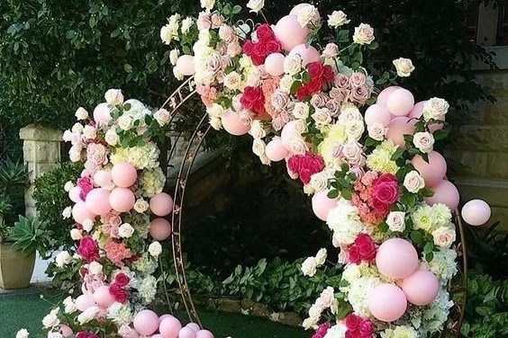 结婚气球拱门制作方法