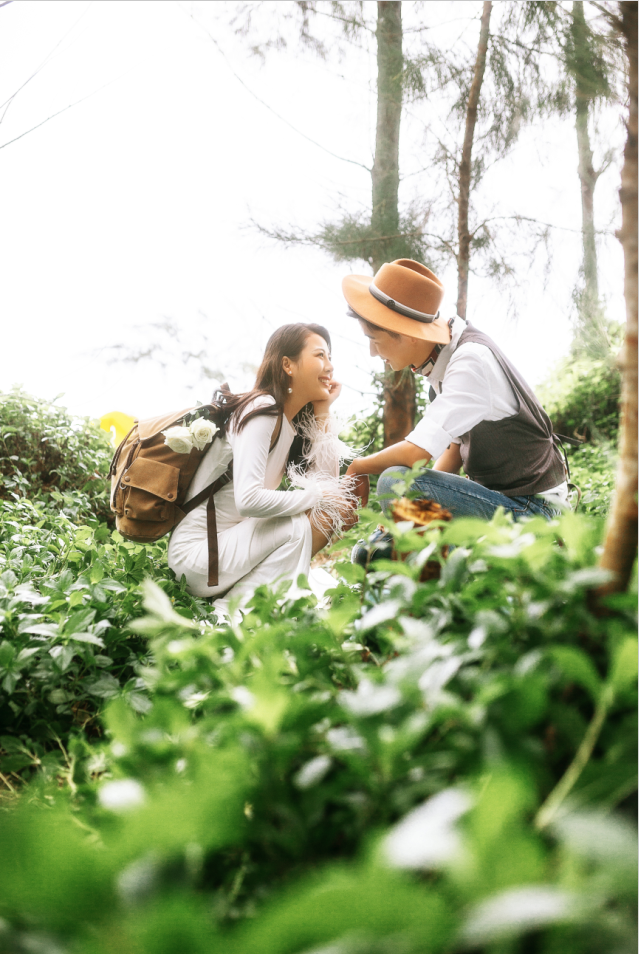 情侣结婚纪念照