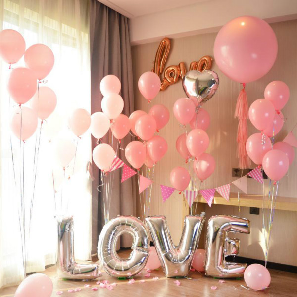 求婚气球布置图片 求婚气球怎么布置更加浪漫