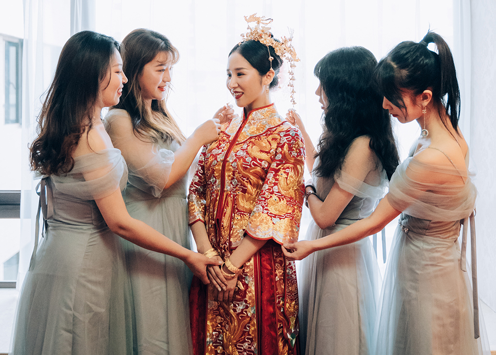 一朵新娘跟妆花絮——用尽多少好运才能和你相遇