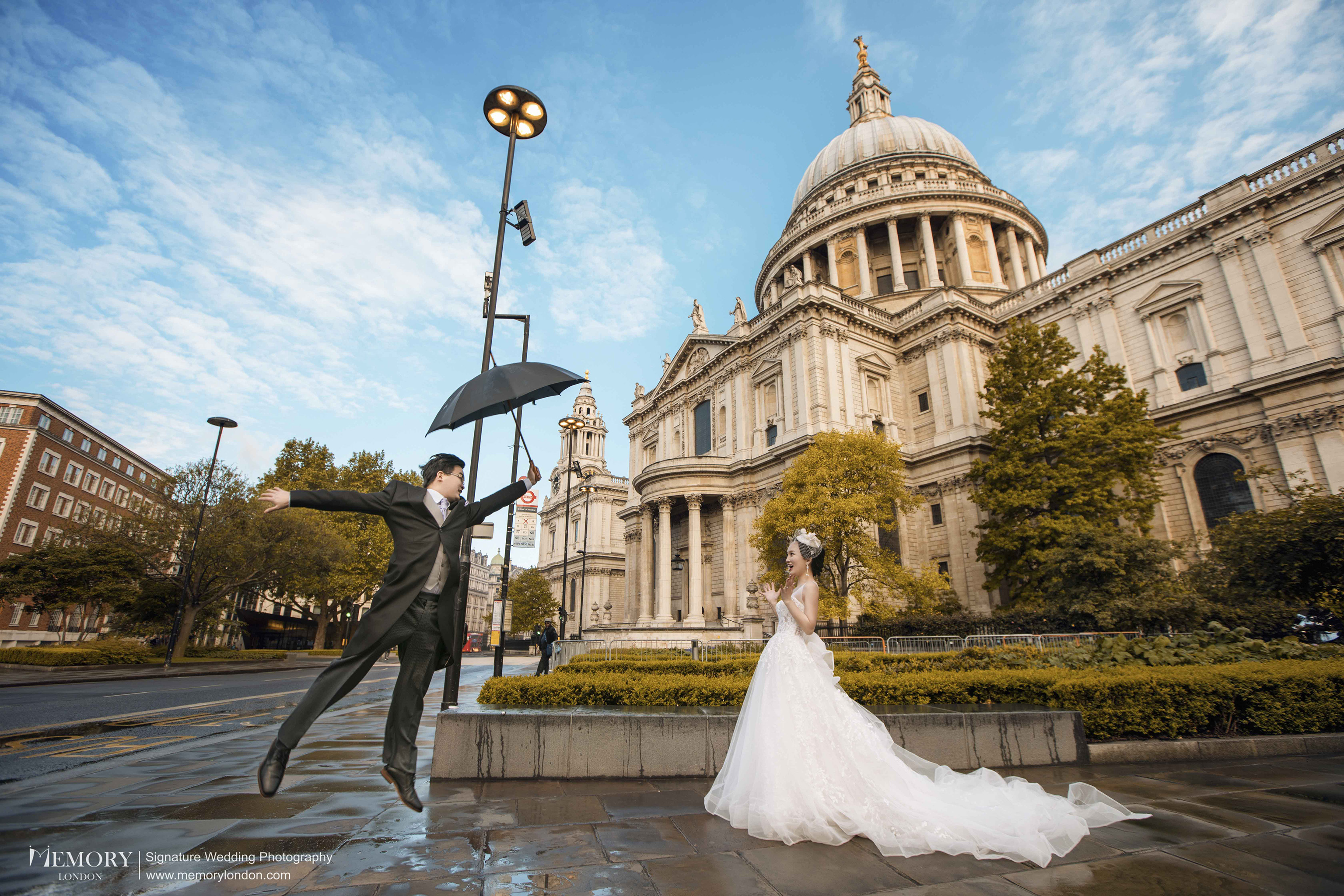 英国伦敦一日3景婚纱摄影 英国旅拍+晨拍+住宿