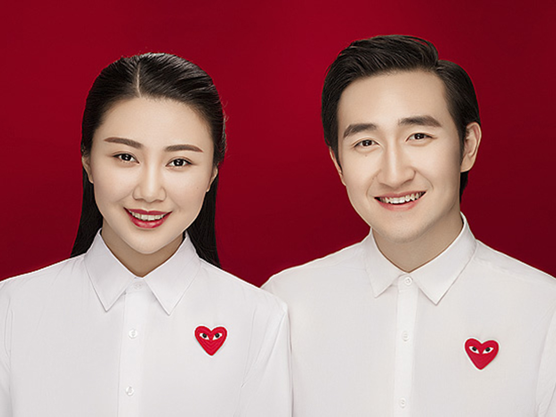 藝術(shù)  搞怪    結(jié)婚登記照