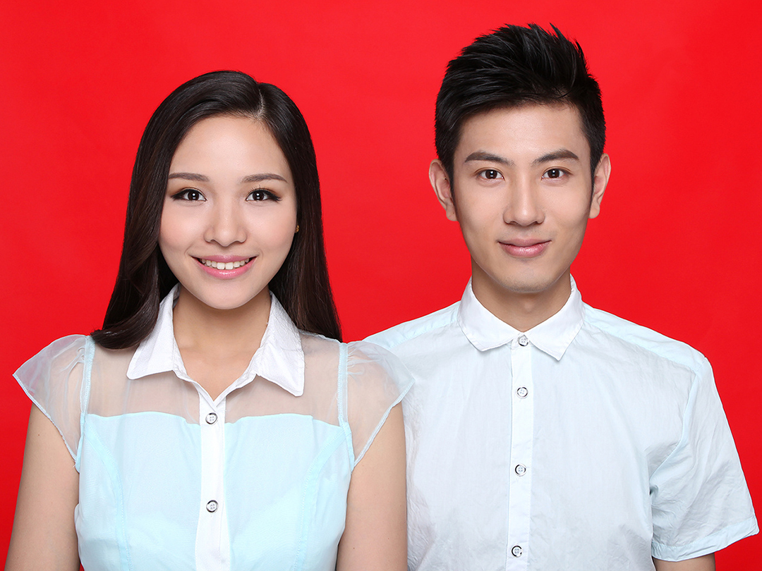 藝術(shù)  搞怪    結(jié)婚登記照