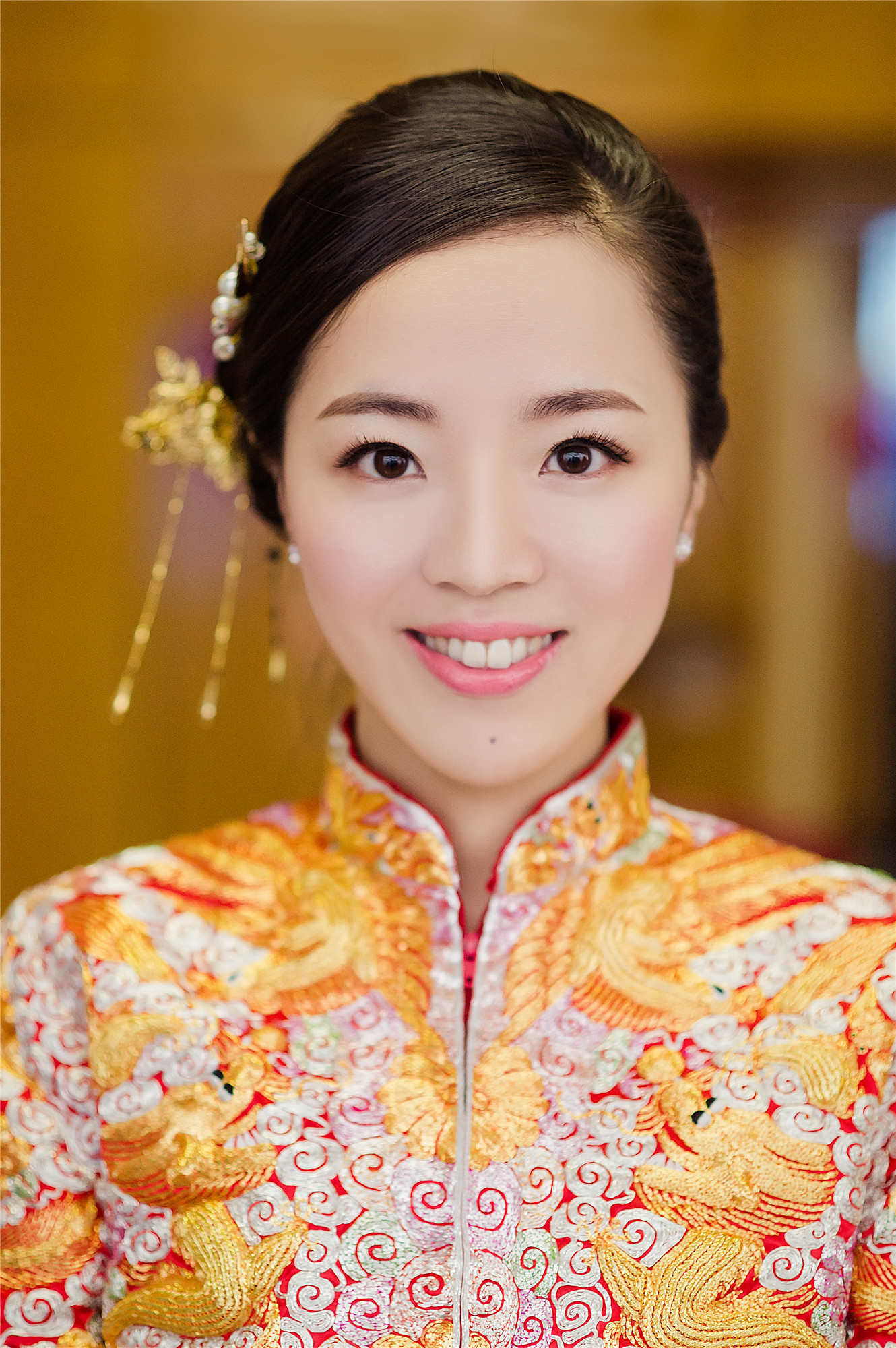 【水天美学--婚礼跟妆】中式龙凤褂