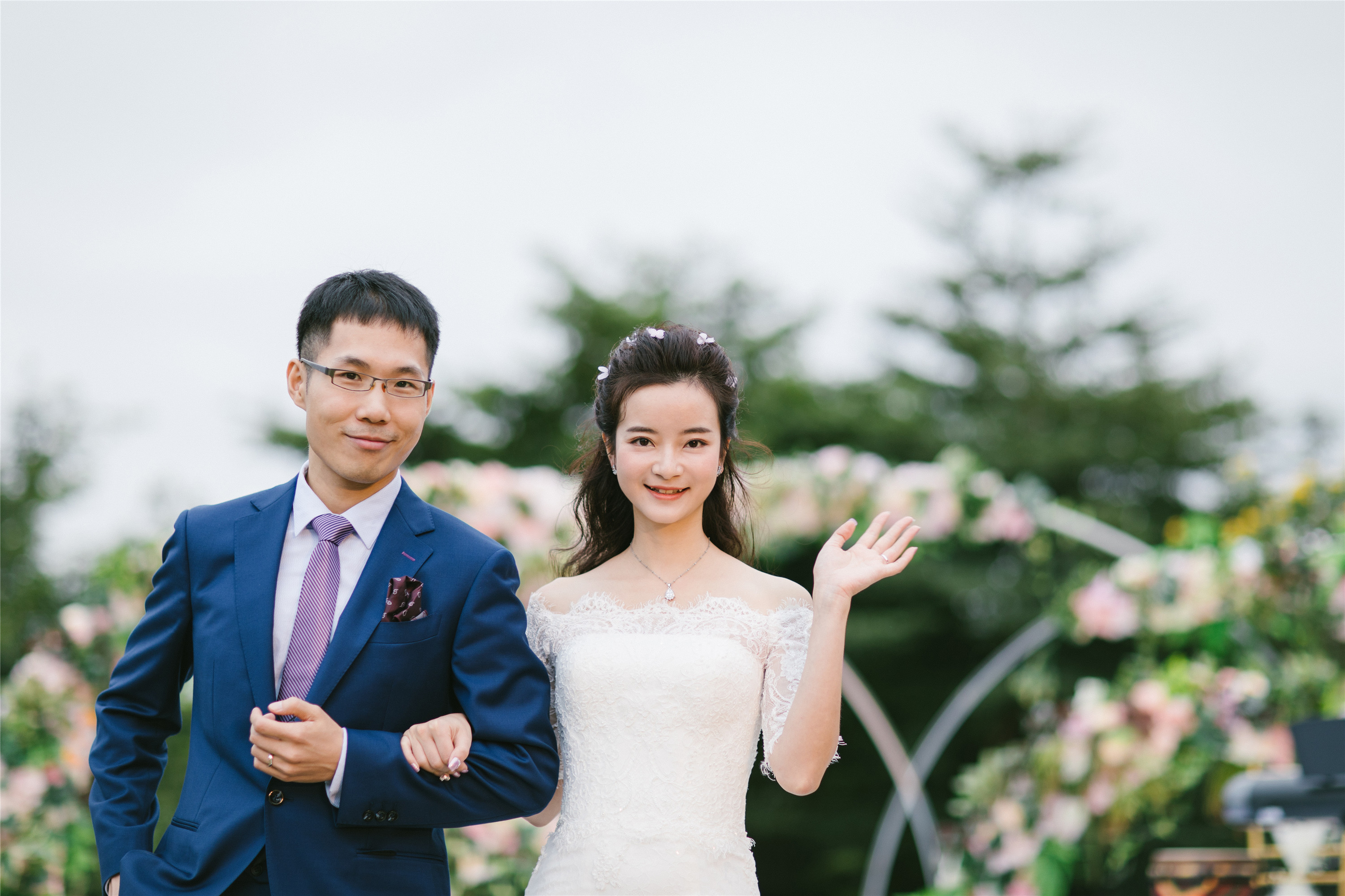 【水天美学--婚礼跟妆】户外婚礼