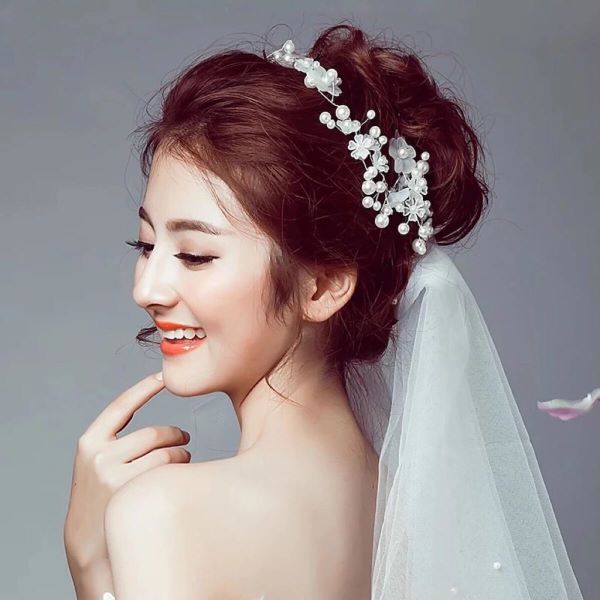 韩式唯美新娘发型图片及教程