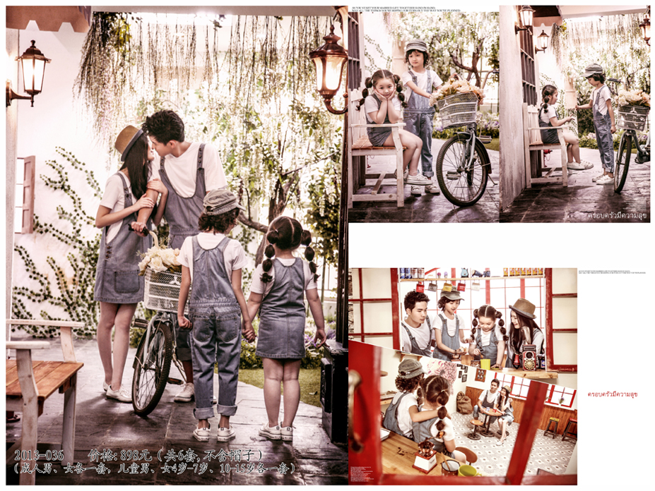 幸福甜蜜（全家福纪念照）