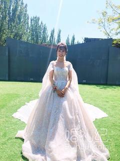 #最美新娘#结婚当天，两个我爱的男人红了眼眶
