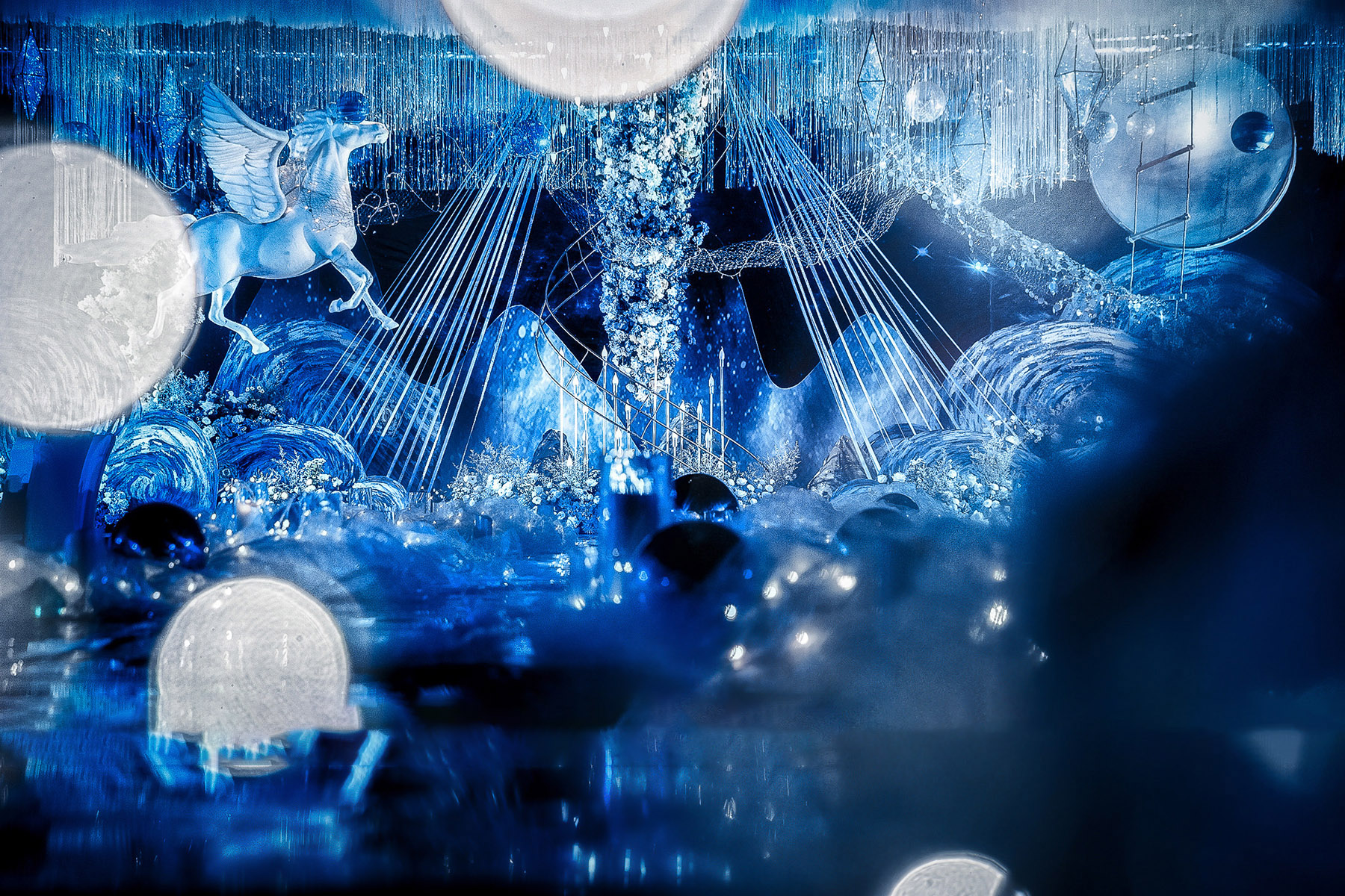 【反射光婚礼】蓝色星空主题婚礼