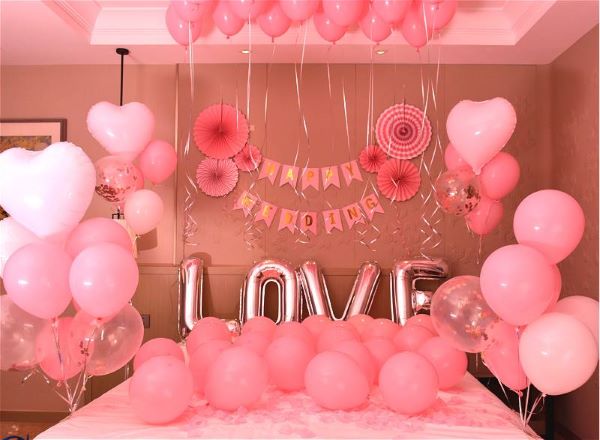 5个最浪漫的婚房气球布置方法