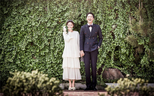 韩式婚纱照新娘造型特点