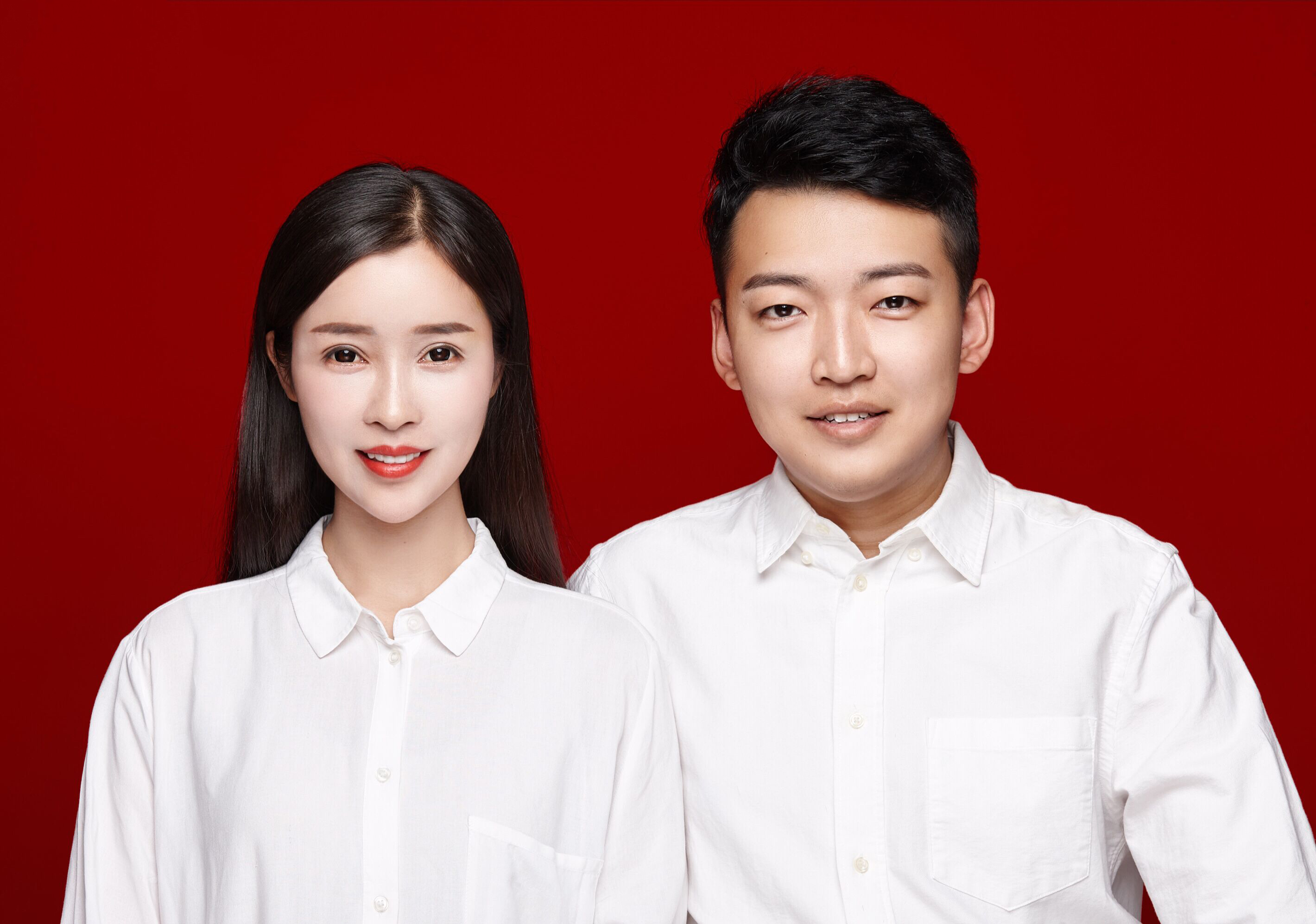 精致精修结婚登记照（百年好合照）