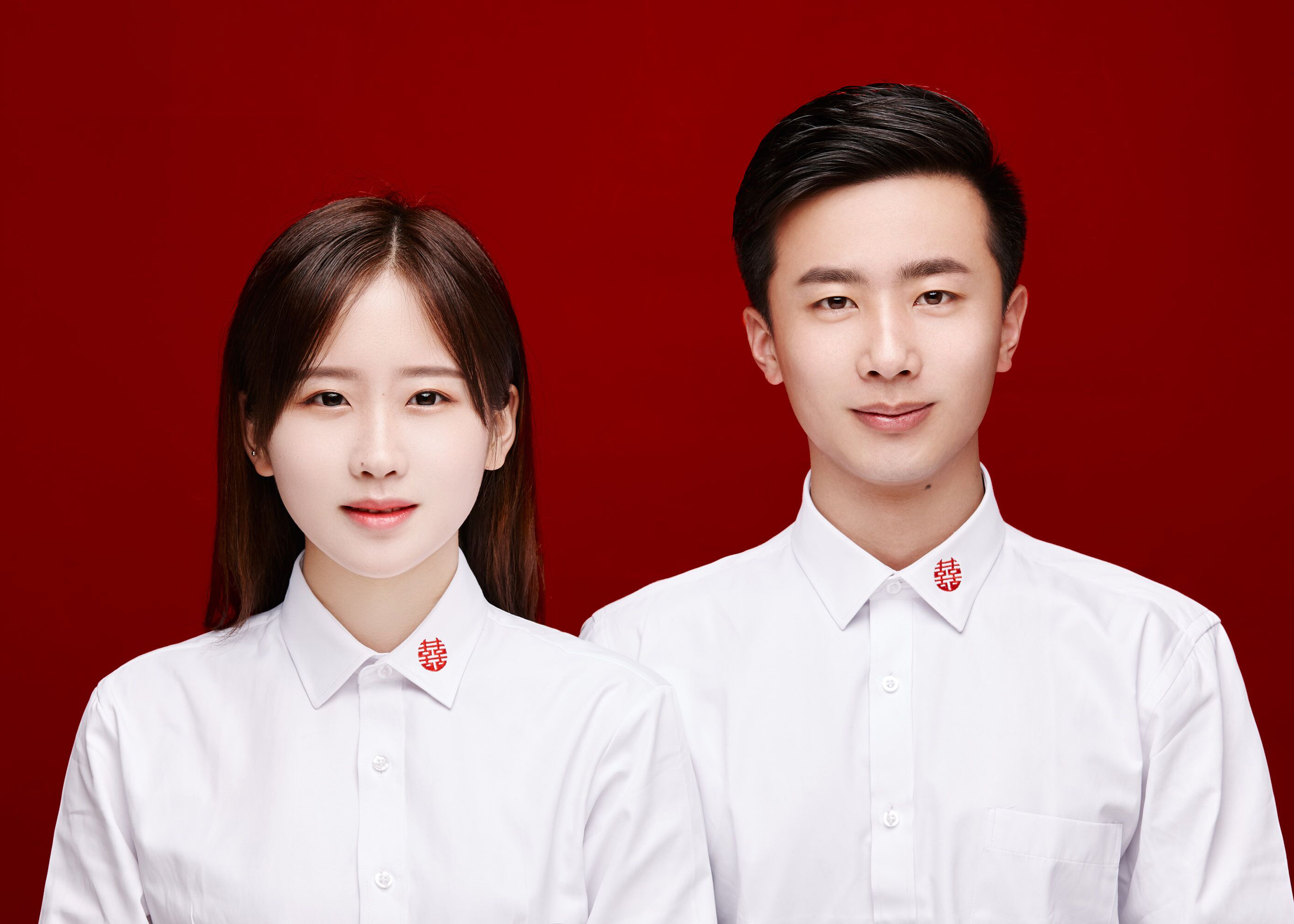 精致精修结婚登记照（百年好合照）