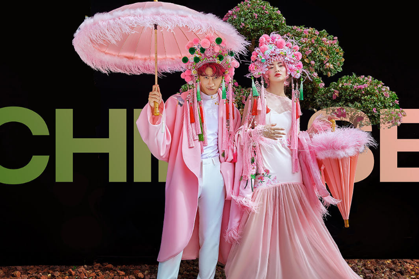 拍婚纱照染什么颜色的头发好看