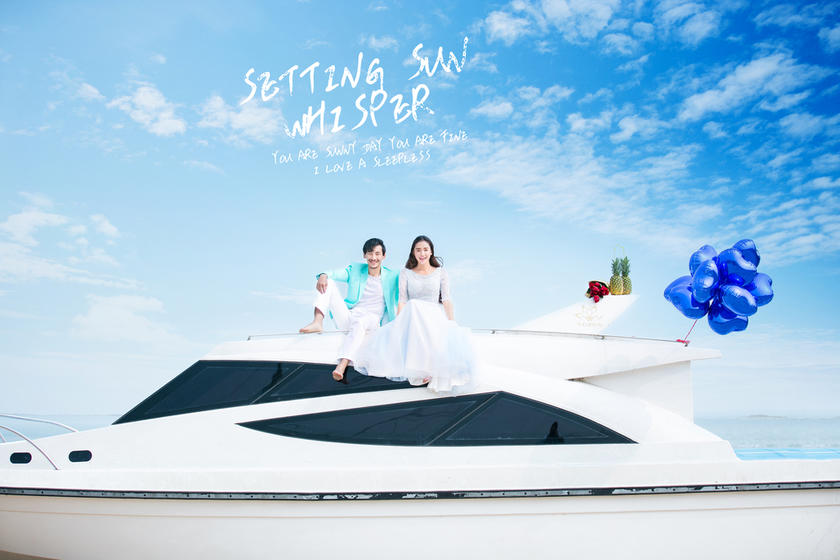 国色佳人婚纱照