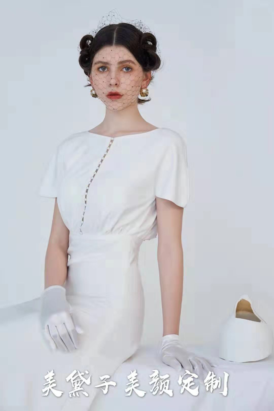 【美黛子高端新娘婚礼跟妆】