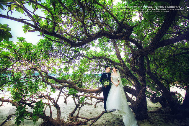 三亚拍外景婚纱照选哪好  三亚最美的5个外景地