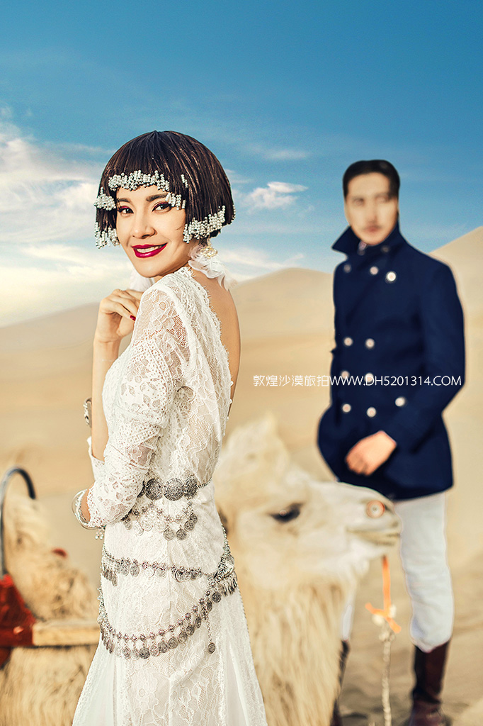敦煌蜜月婚纱旅拍 4服4照 全场服装任选