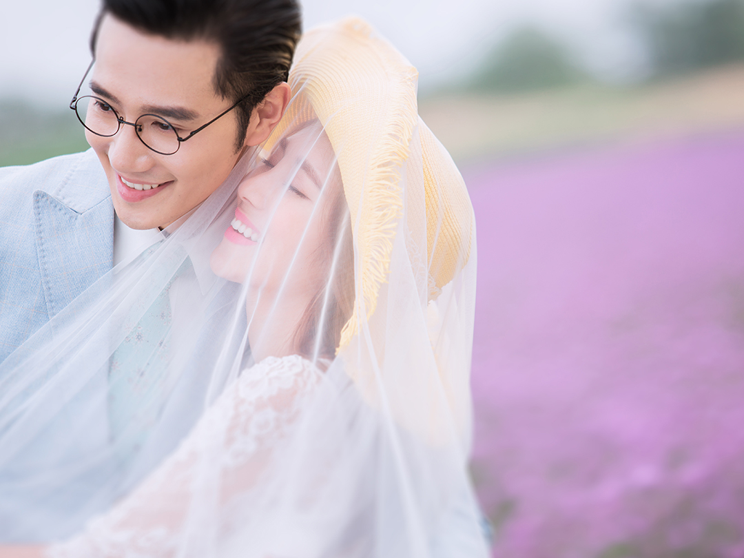七夕情人節(jié)花海定制/婚紗照/情侶照/寫真