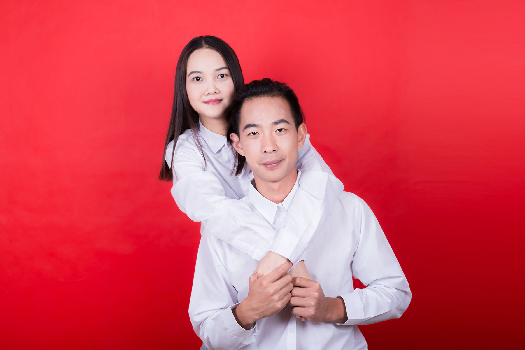 最美结婚登记照，花样拍摄