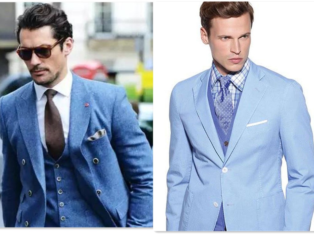 藍色西裝配什么顏色領帶 搭錯秒變殺馬特