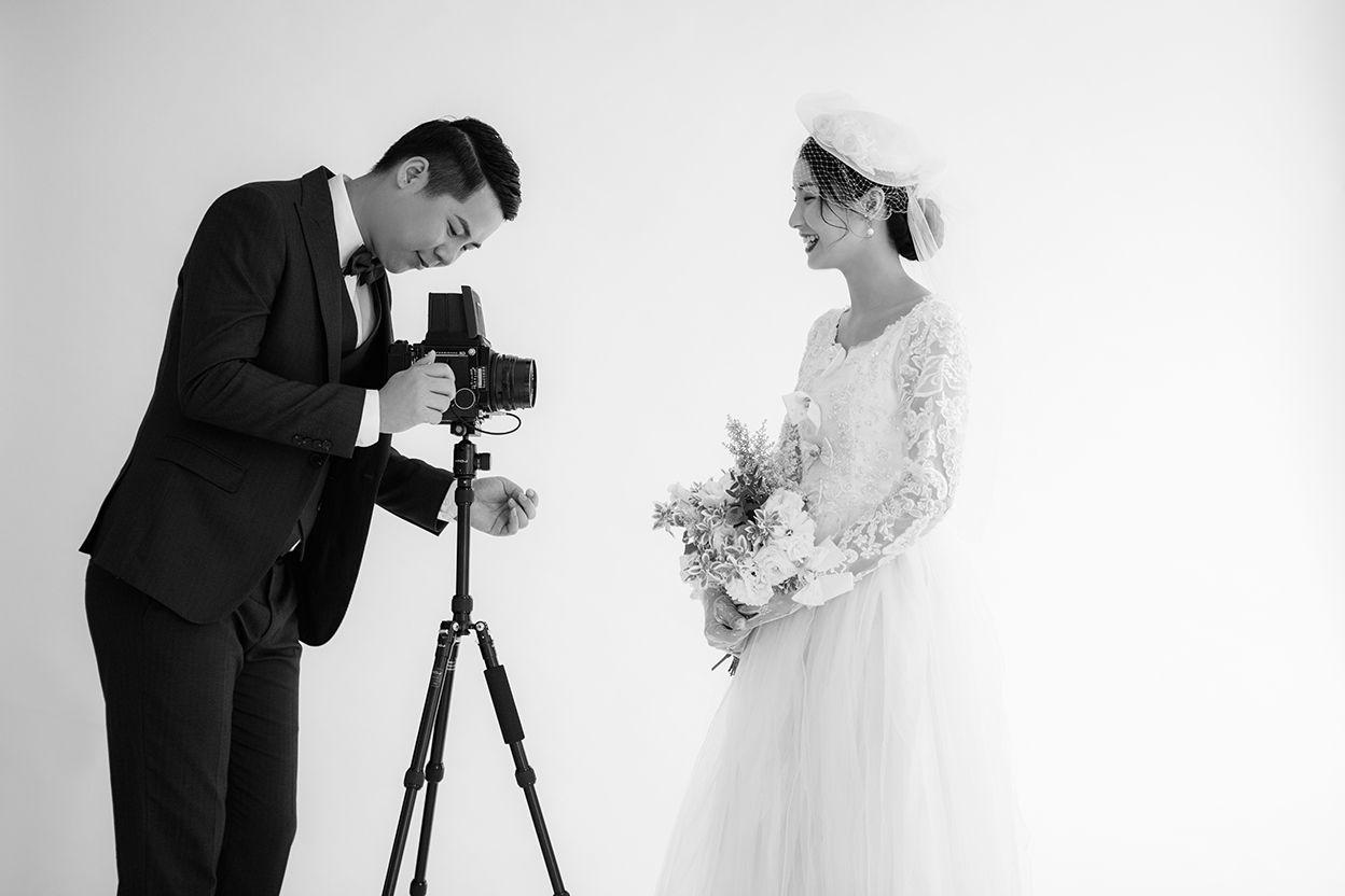 【潮婚節(jié)爆款】致敬經典 膠片婚紗攝影 文藝復古套