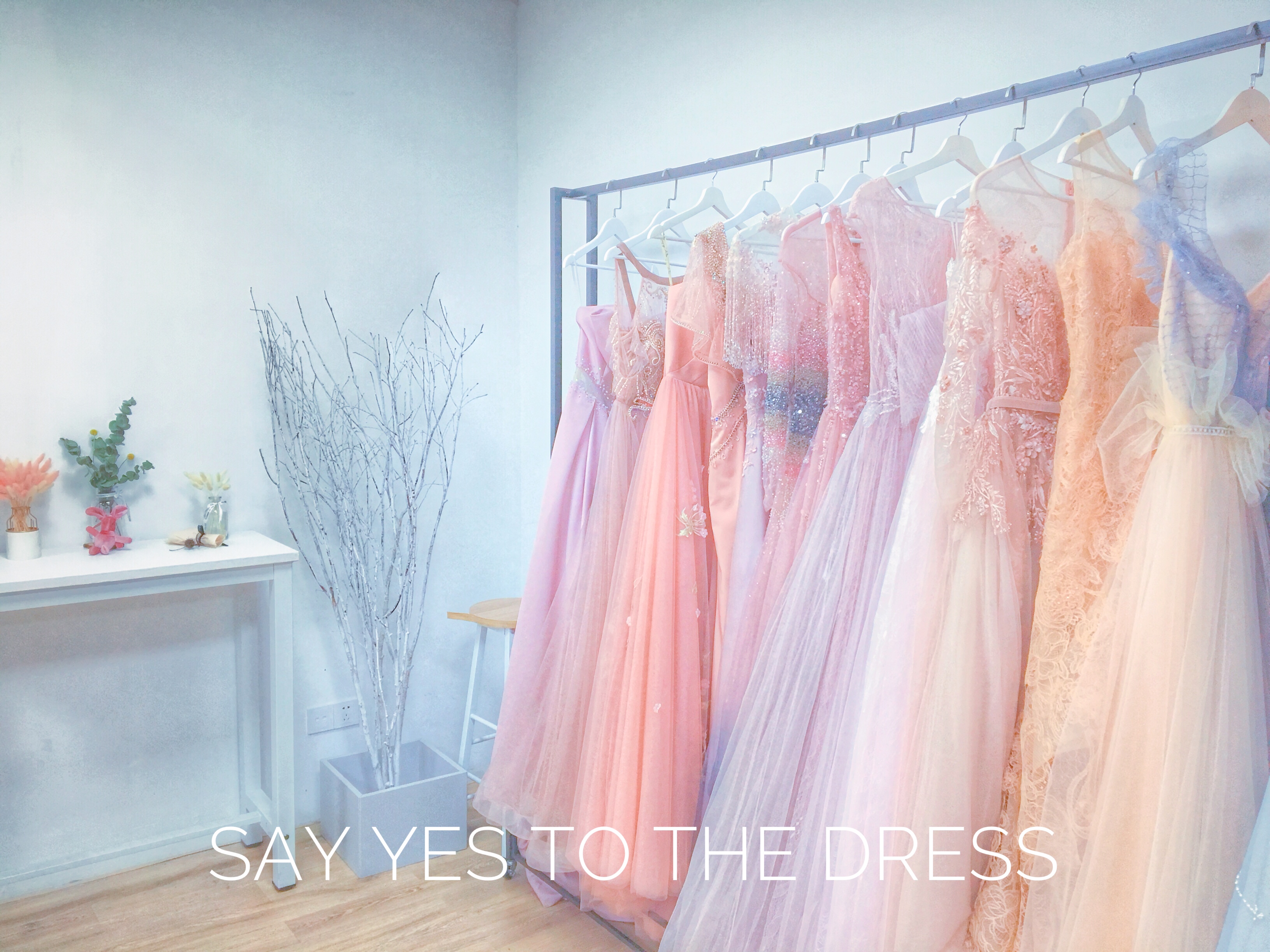 say yes 完美婚纱