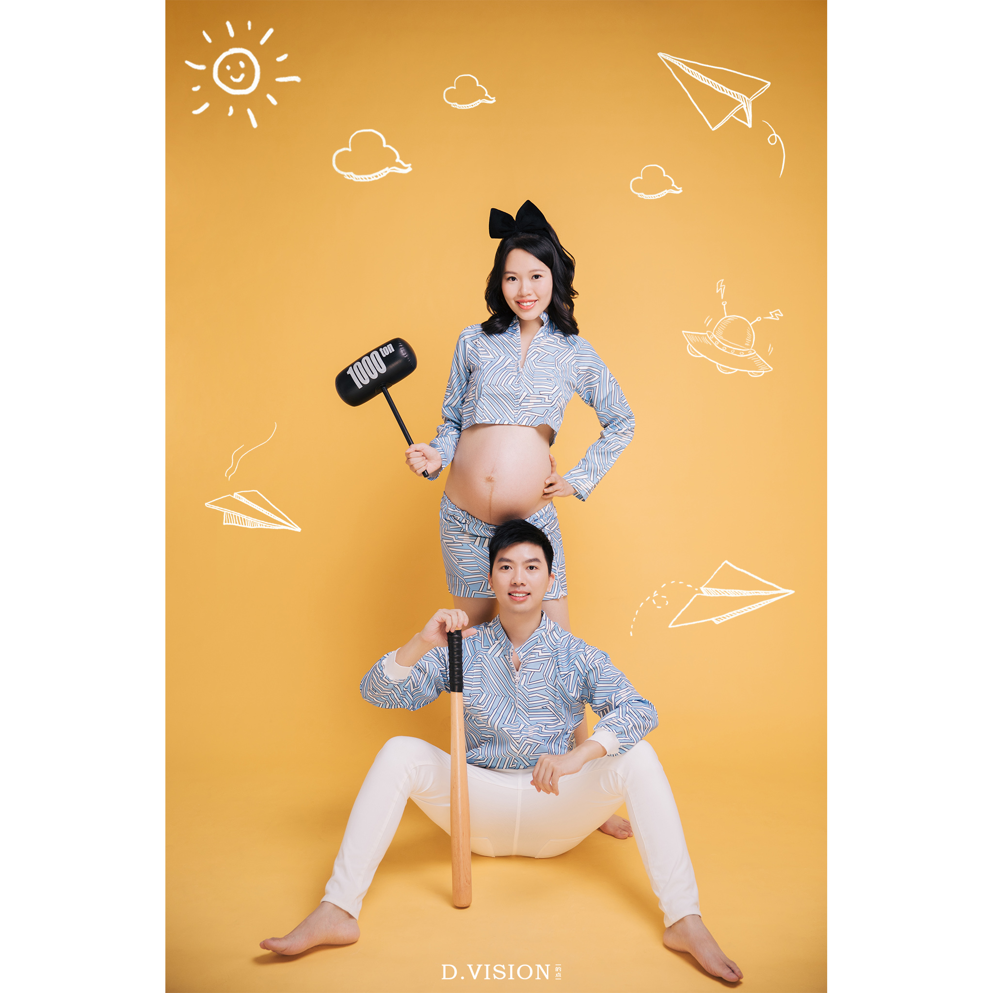 「定制写真」亲子孕妇照/定制写真/自定义场景