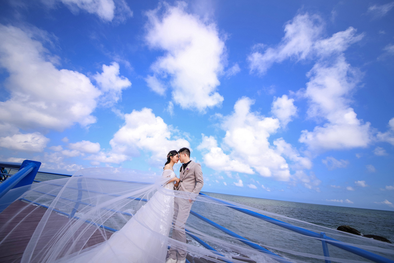 那琴半岛海景教堂唯美森系