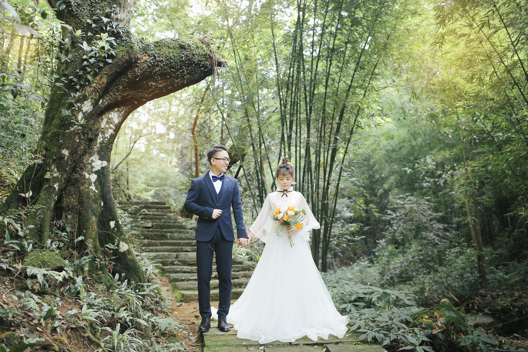 广州外景＋多风格室内＋送父母结婚纪念照