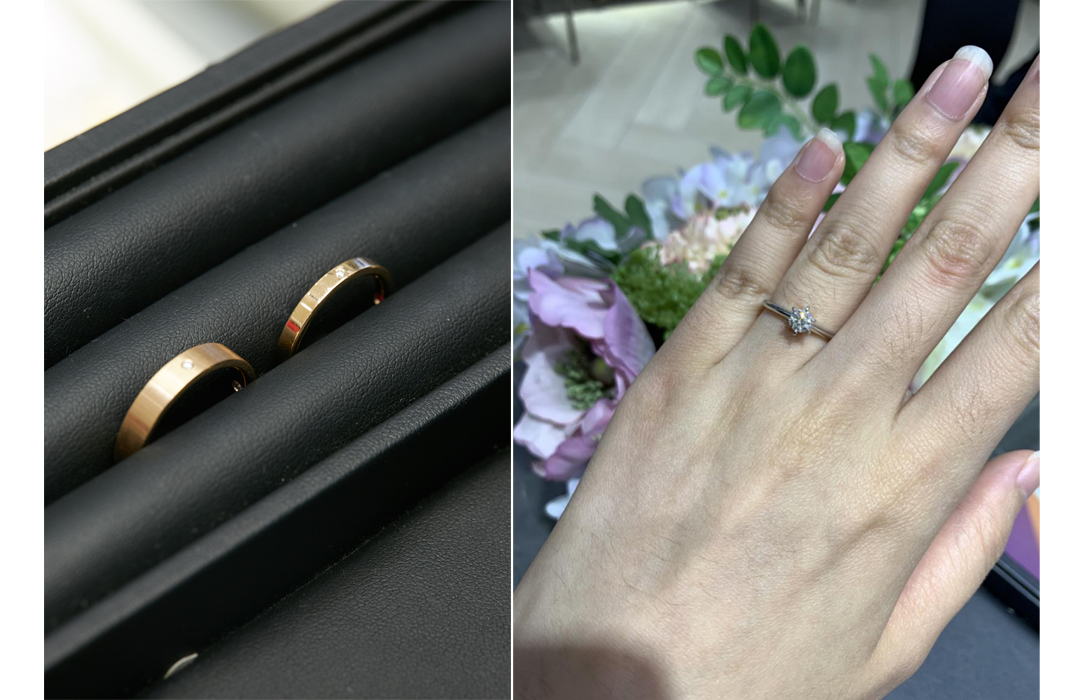 钻戒+对戒一次搞定！婆婆都说我真的好会买啊