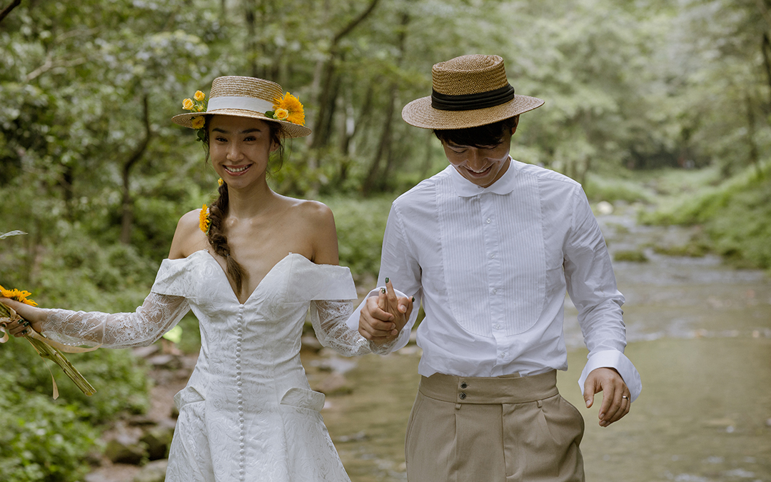 【华真摄影】张家界婚纱照金鞭溪样片