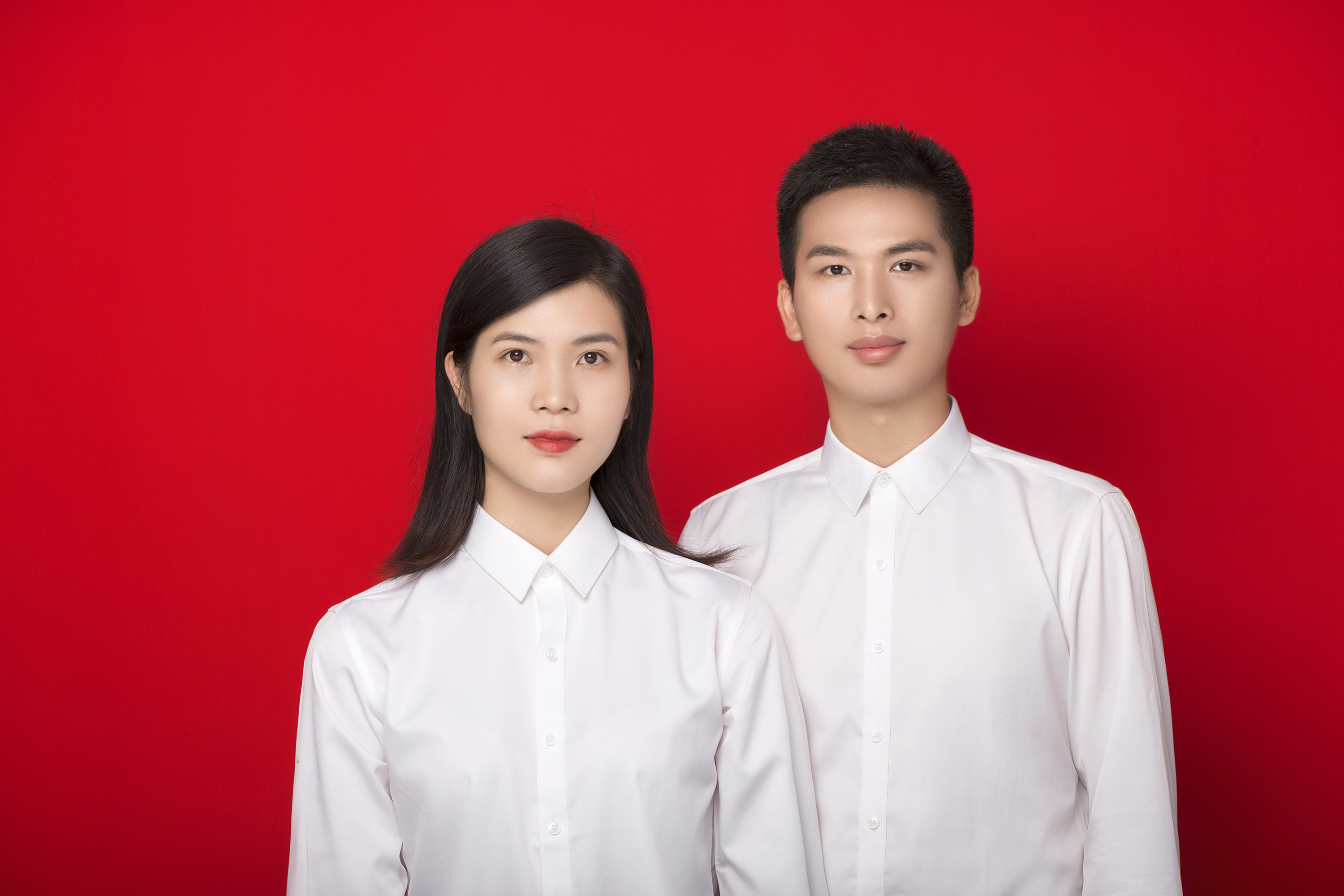 【兰视觉结婚登记照】+妆面造型精修