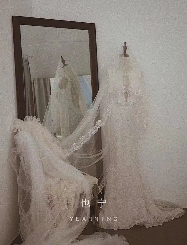 也宁婚纱造型