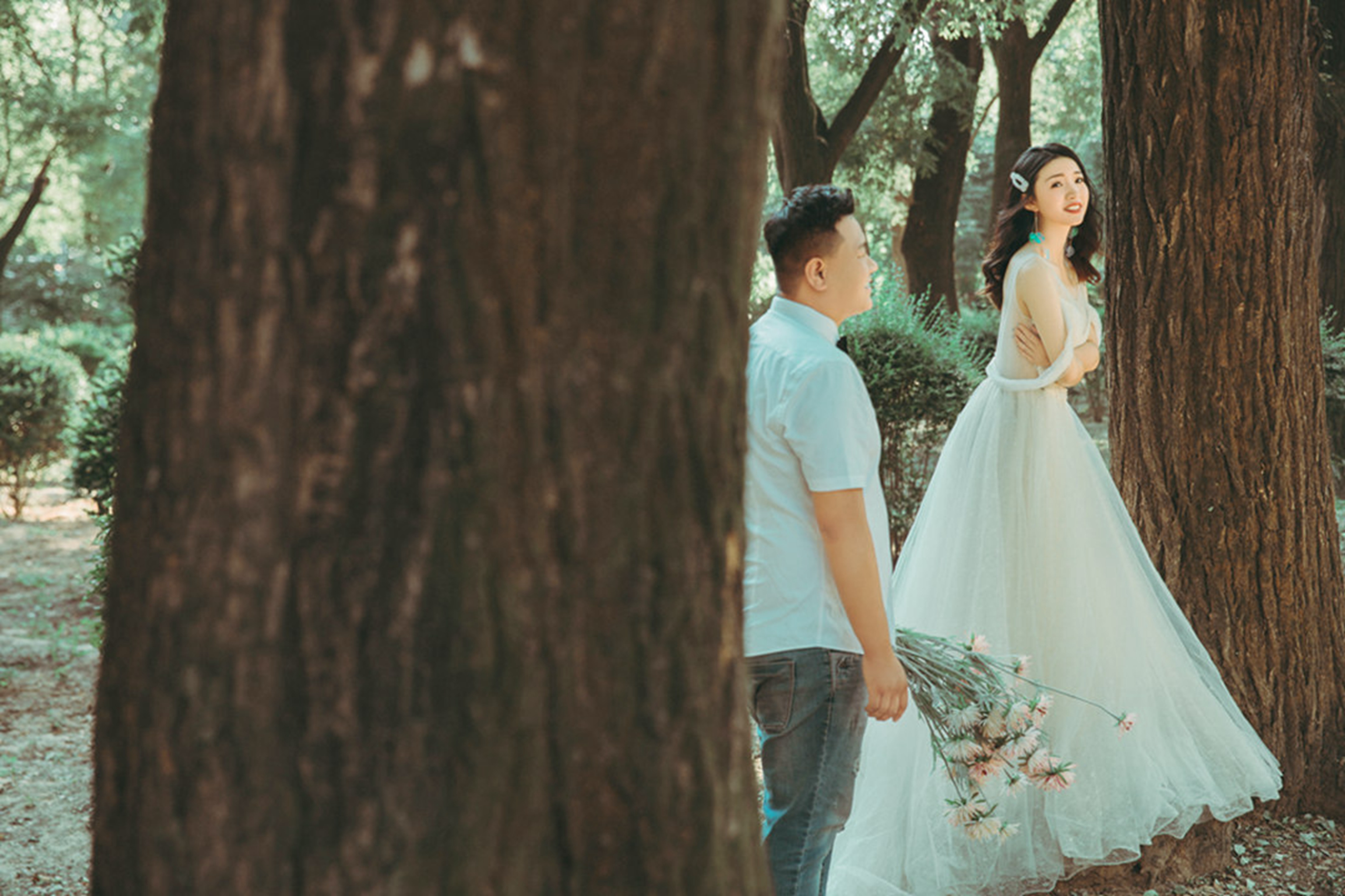 岸花攝| 复古纪实婚纱 只因有你