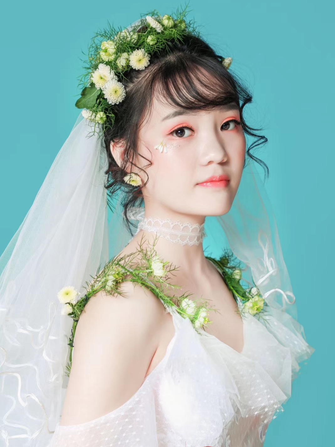 婚礼当天上门早/晚妆新娘妆