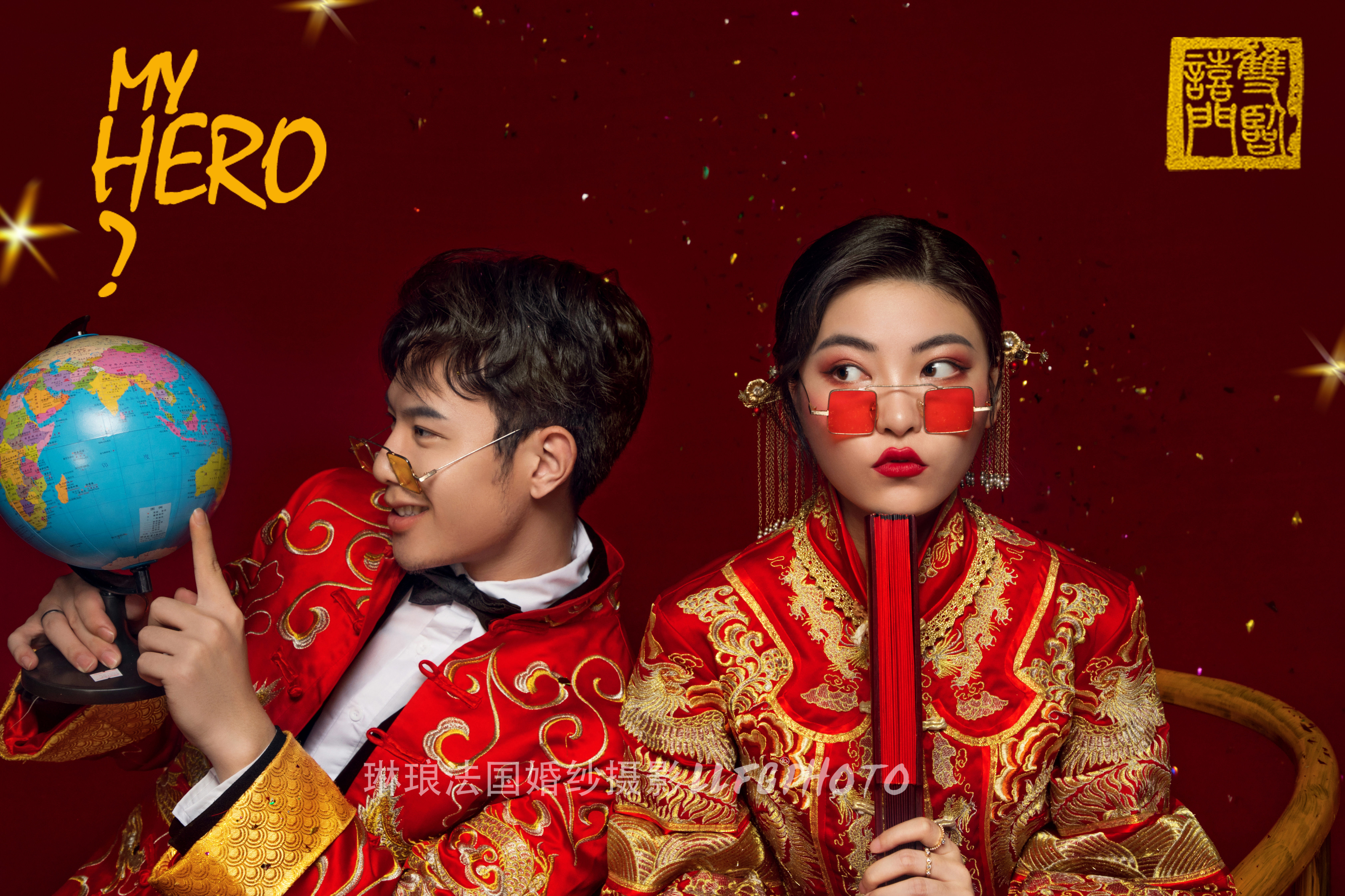 中西相遇‖中国风 秀禾 