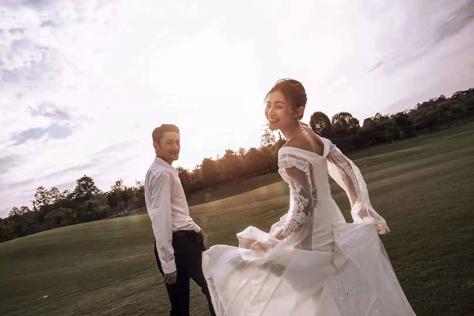 蝴蝶树婚纱摄影网红爆款婚纱照