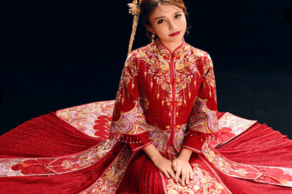 中式新娘礼服