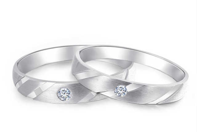 钻石魔方爱河对戒