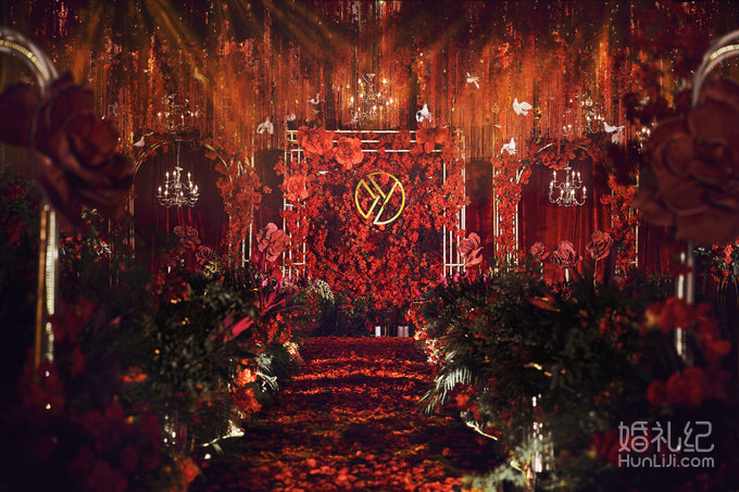 【HE MU】浓烈的爱情 时尚典雅欧式婚礼